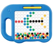 Joc de logica Woopie Montessori MagPad Elephant (Blue)