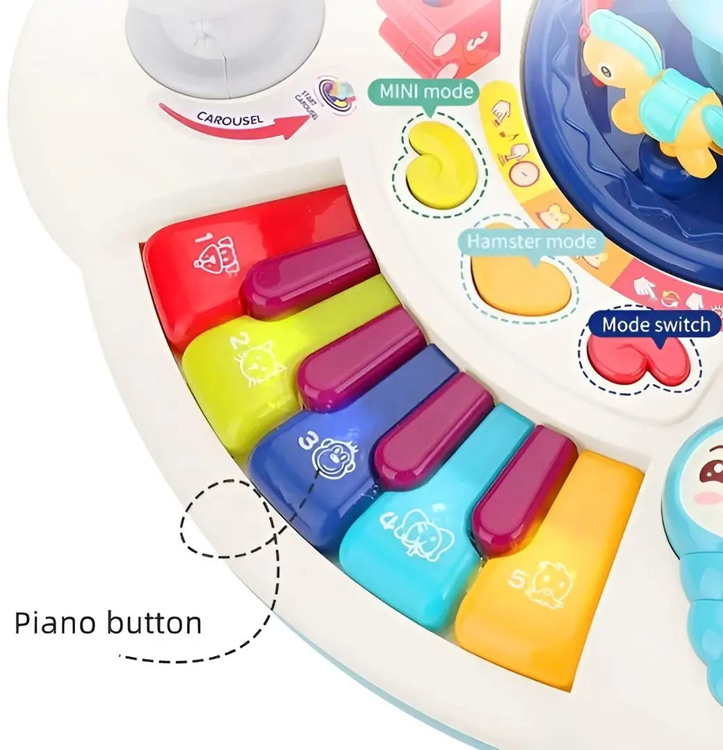 Masuta interactiva AliBibi BBC577763 (Blue)