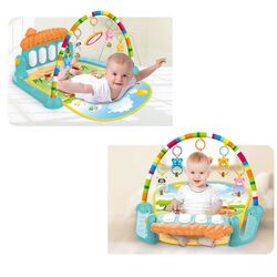 Covoras de joaca Alibibi Piano MBH535929 (Blue/Orange) Thumb