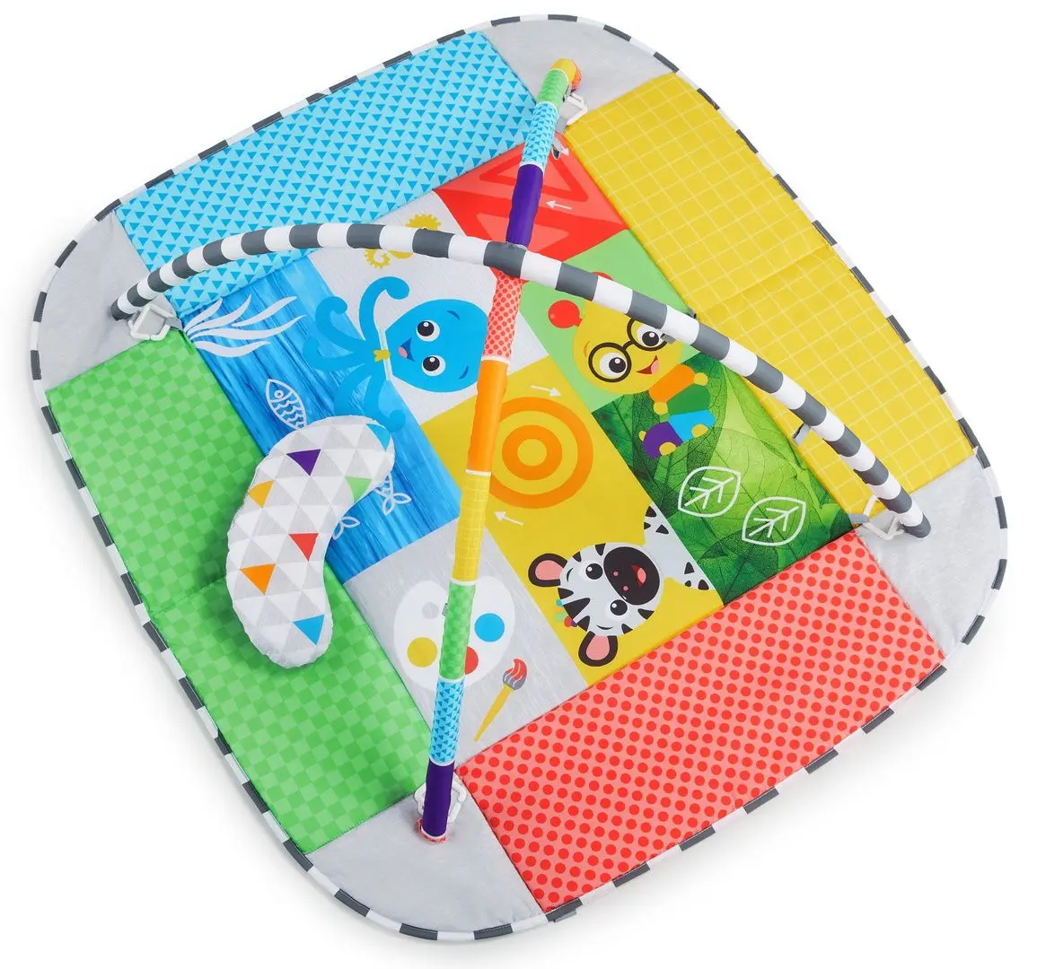 Covoras de joaca Baby Einstein Patch's 5-in-1 Color Playspace - 2