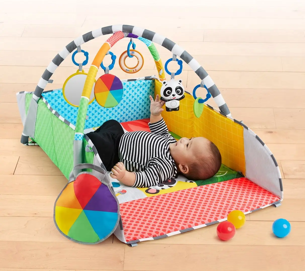 Covoras de joaca Baby Einstein Patch's 5-in-1 Color Playspace - 7