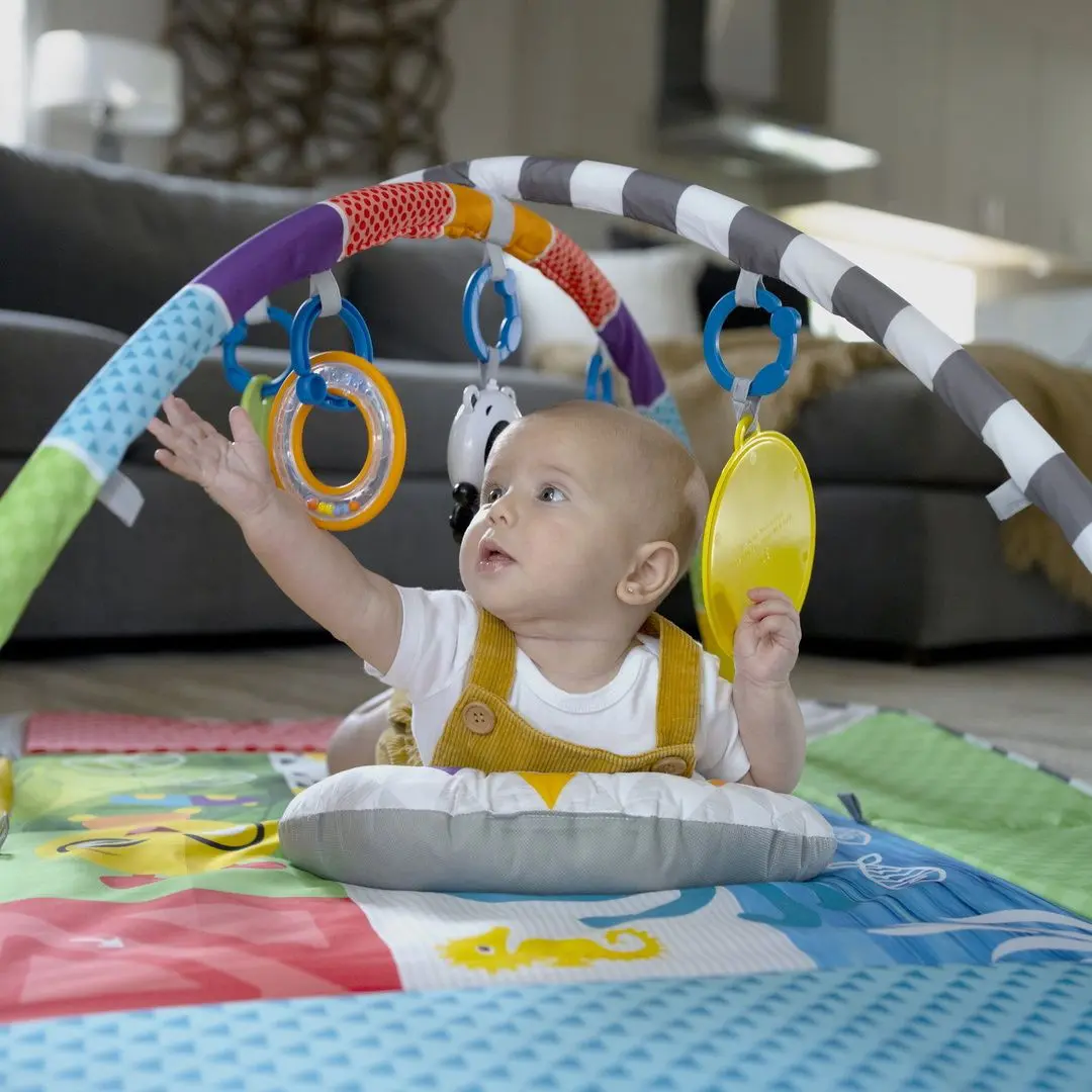 Covoras de joaca Baby Einstein Patch's 5-in-1 Color Playspace - 10