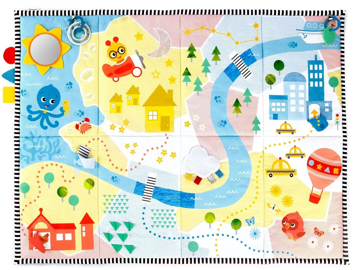 Covoras de joaca Baby Einstein Sea & City