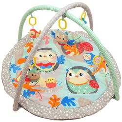 Covoras de joaca Baby Mix Owls (Grey)