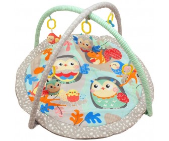 Covoras de joaca Baby Mix Owls (Grey)