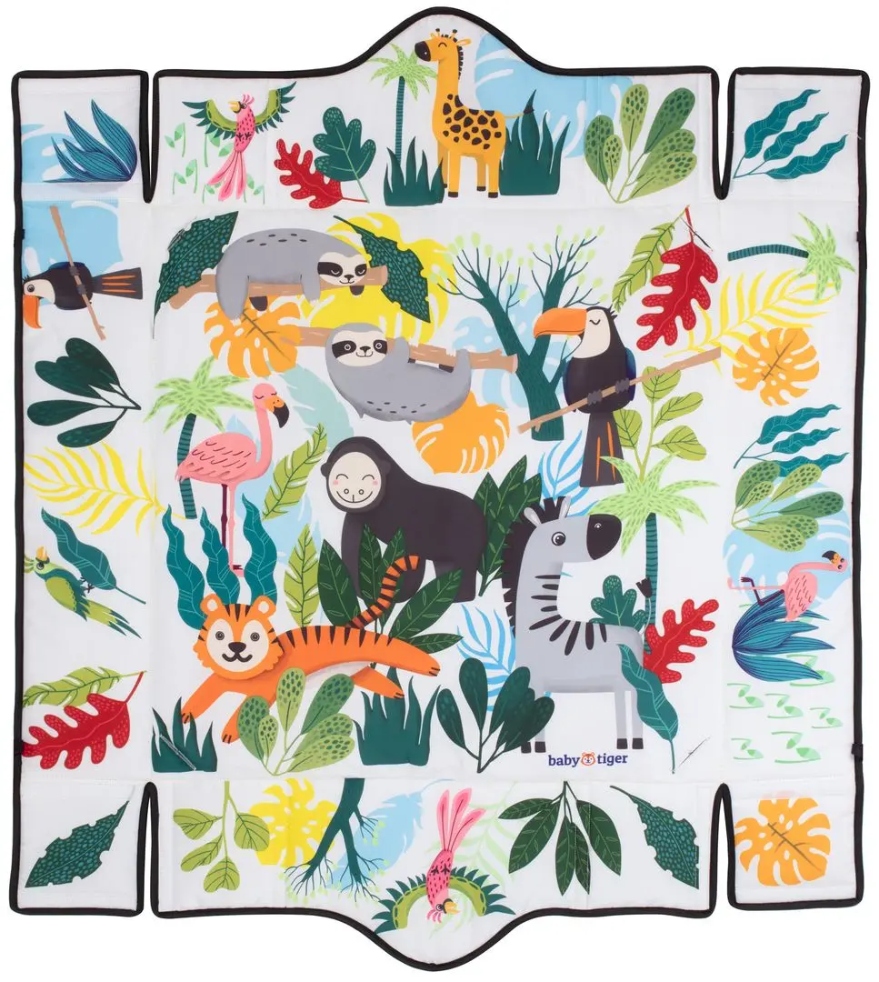 Covoras de joaca Baby Tiger Tropicana