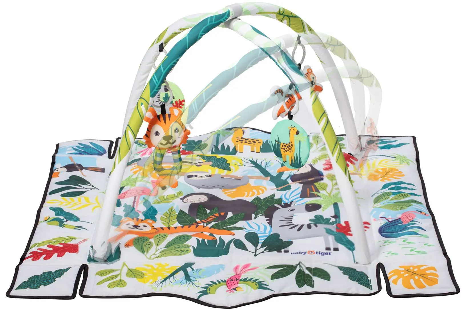 Covoras de joaca Baby Tiger Tropicana