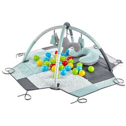 Covoras de joaca BabyJem Art-690 (Grey/Green)