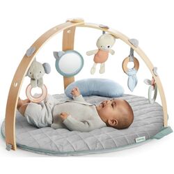 Covoras de joaca Bright Starts Ingenuity Cozy Spot (Green/Grey) Thumb