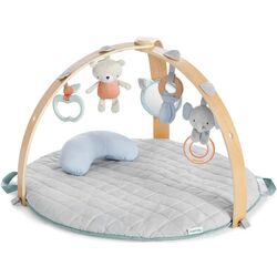 Covoras de joaca Bright Starts Ingenuity Cozy Spot (Green/Grey)