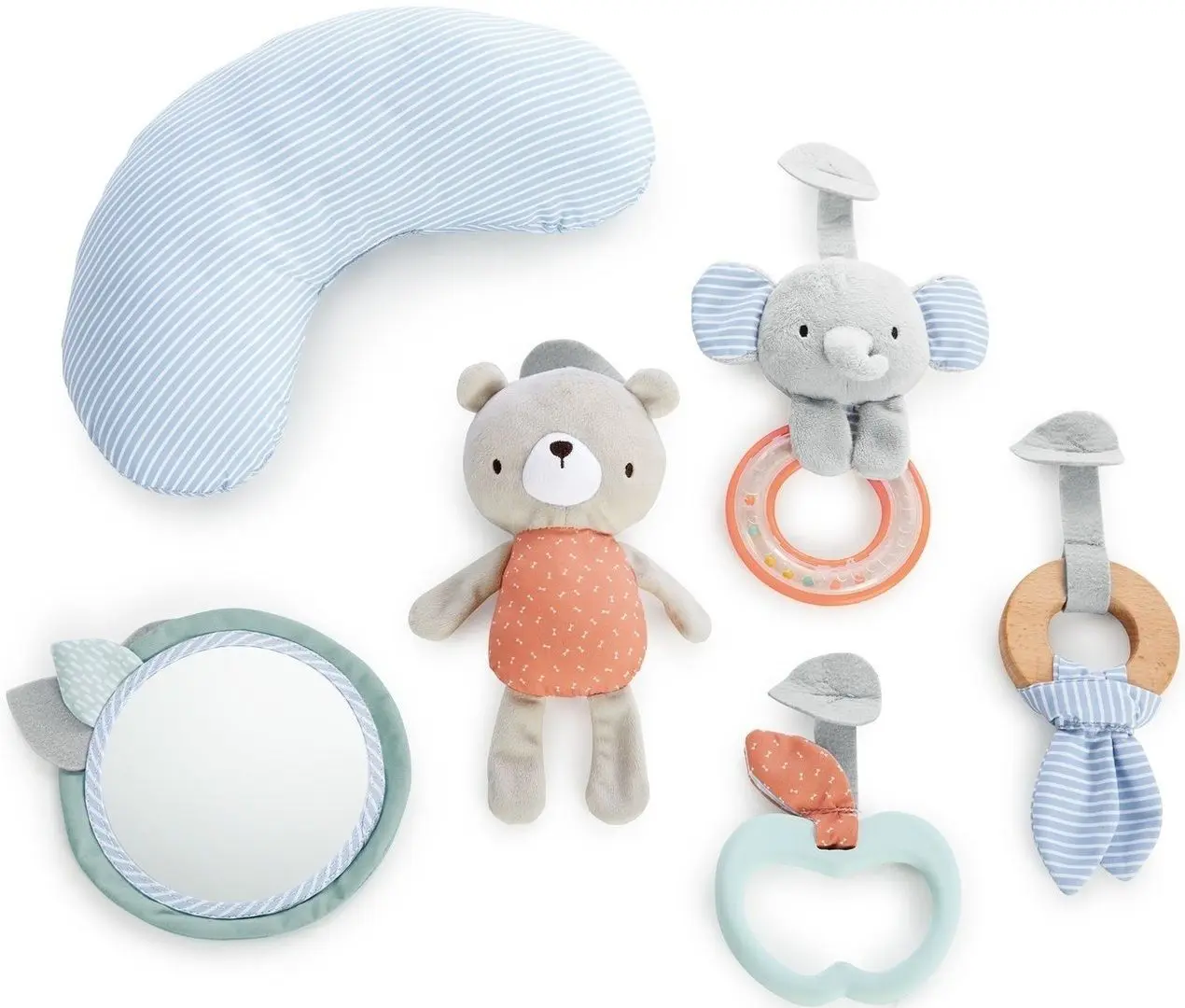 Covoras de joaca Bright Starts Ingenuity Cozy Spot (Green/Grey)