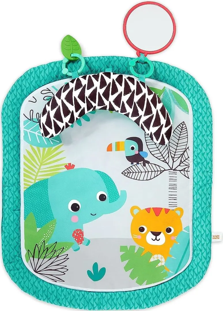 Covoras de joaca Bright Starts Totally Tropical (Green)