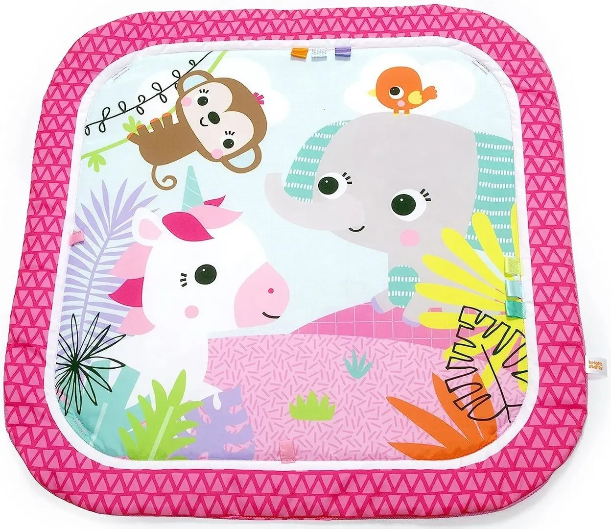 Covoras de joaca Bright Starts Unicorn Crew (Pink)