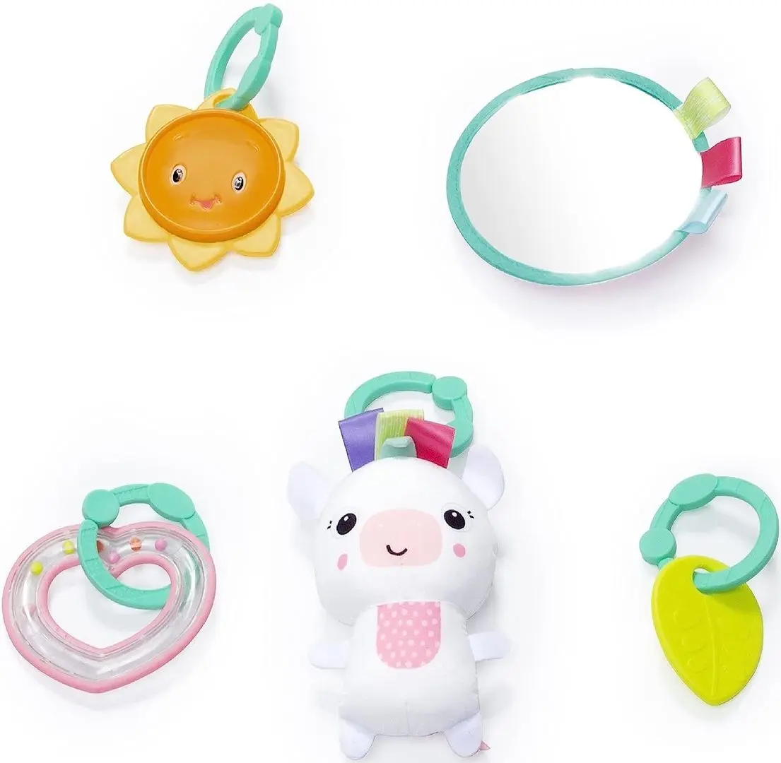 Covoras de joaca Bright Starts Unicorn Crew (Pink)