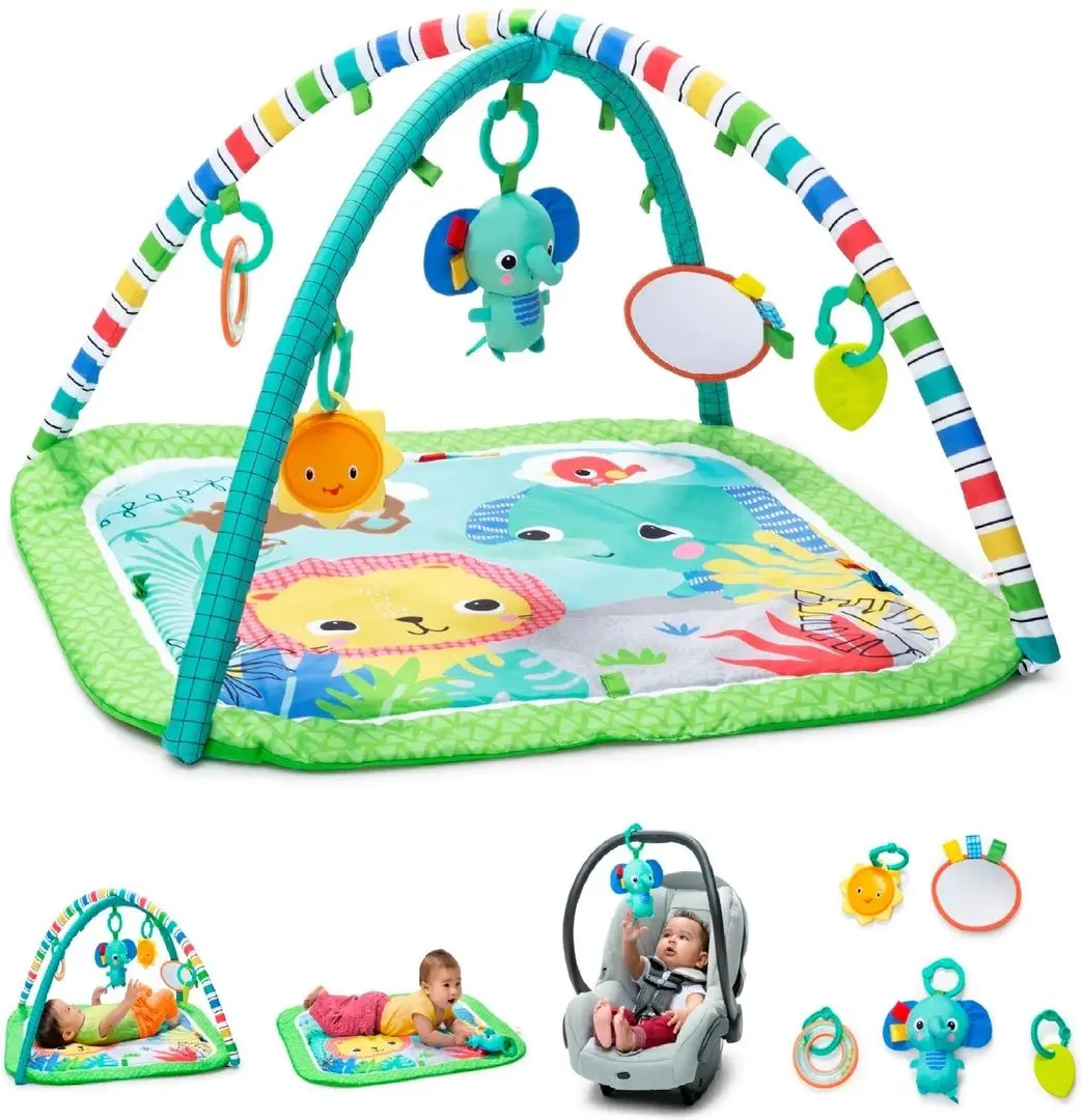 Игровой коврик Bright Starts Wild Wiggles (Green)