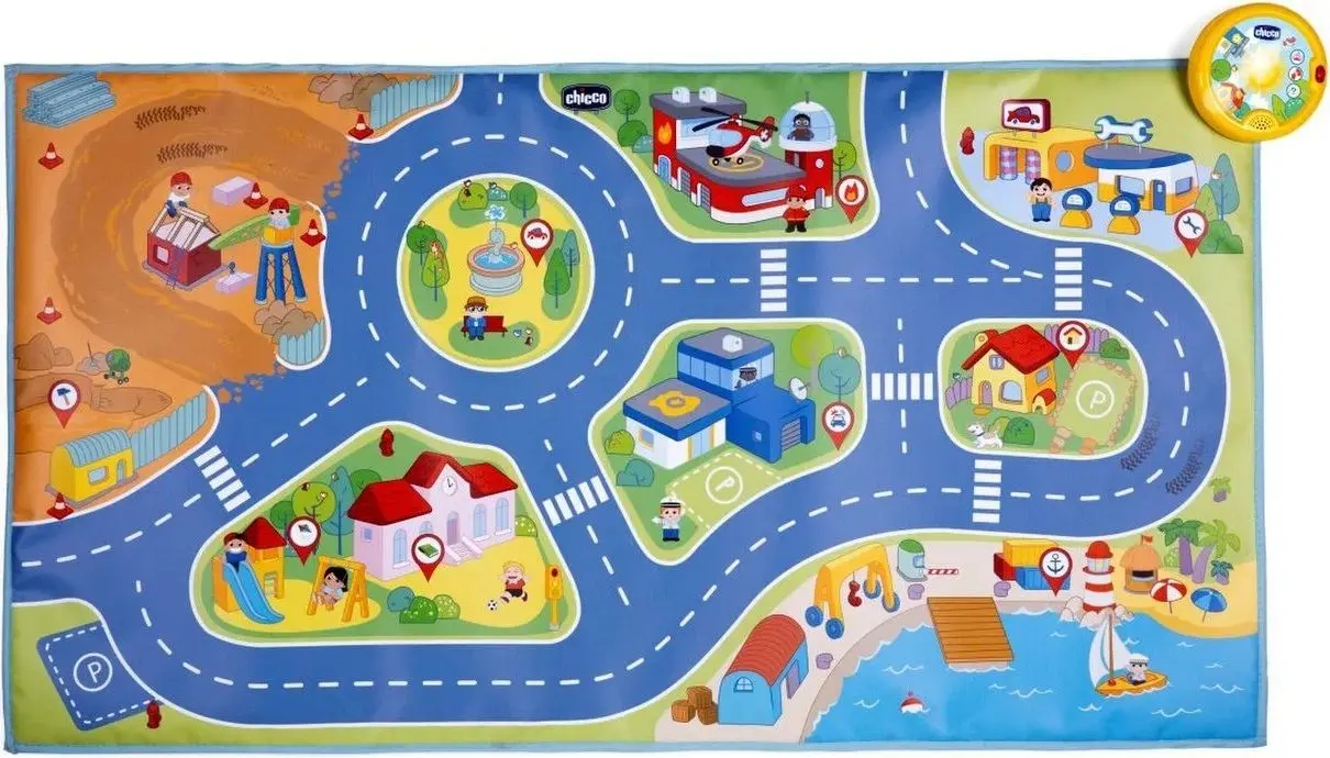 Covoras de joaca Chicco City 00009700000000 (Blue)