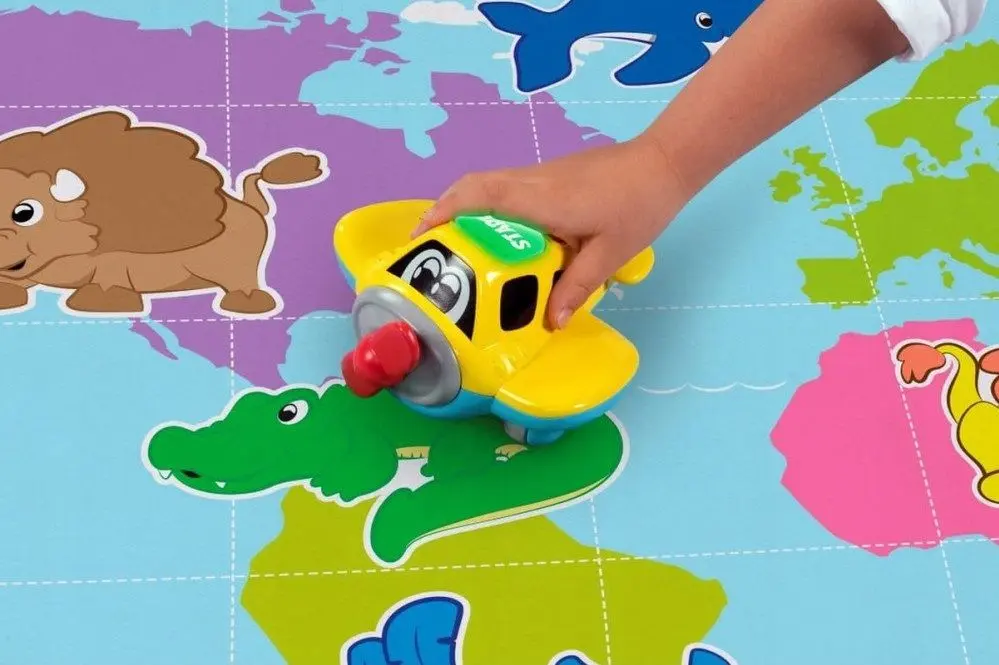 Covoras de joaca Chicco Edu 4you 00009858000130 (Blue)