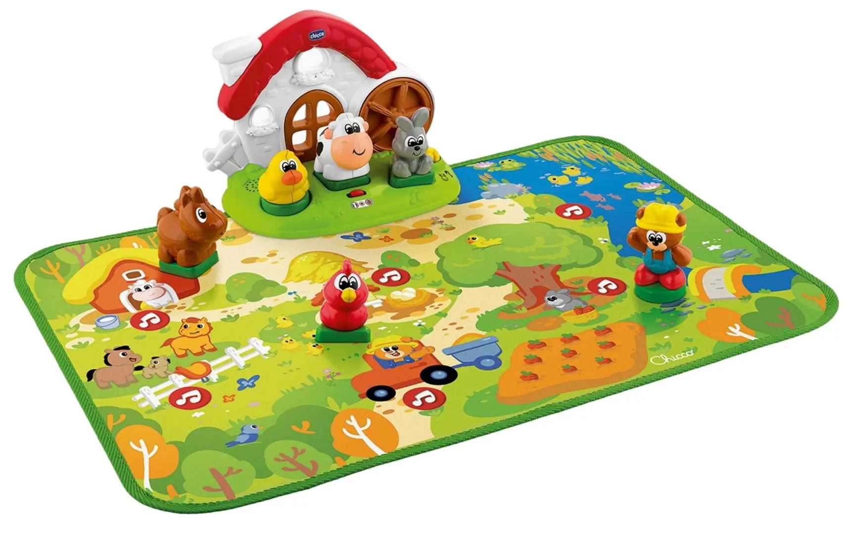 Covoras de joaca Chicco Farma (Multicolor)