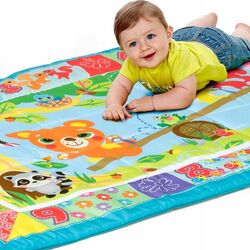 Covoras de joaca Chicco Forest XXL (Blue) Thumb