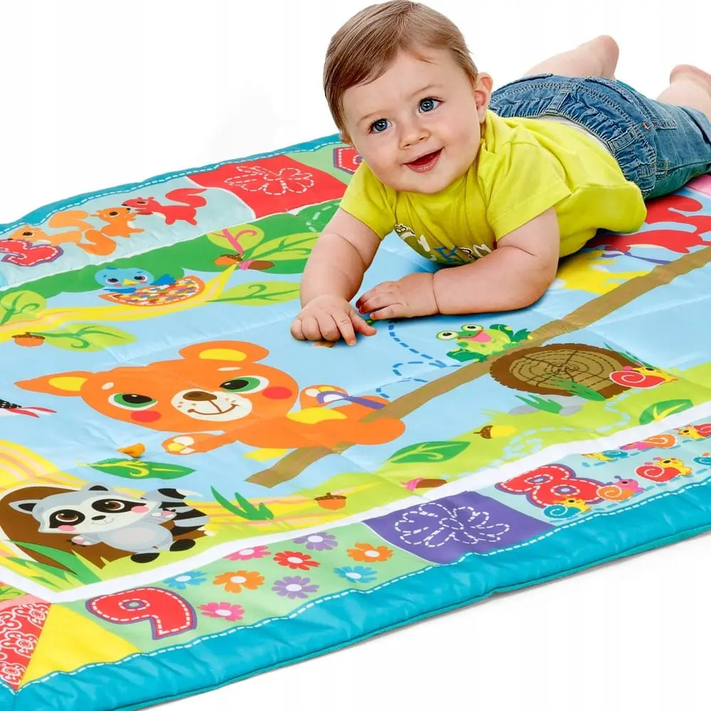 Covoras de joaca Chicco Forest XXL (Blue) - 2