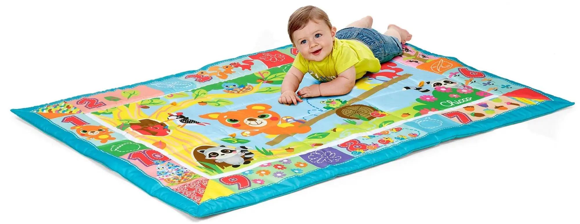 Covoras de joaca Chicco Forest XXL (Blue) - 3