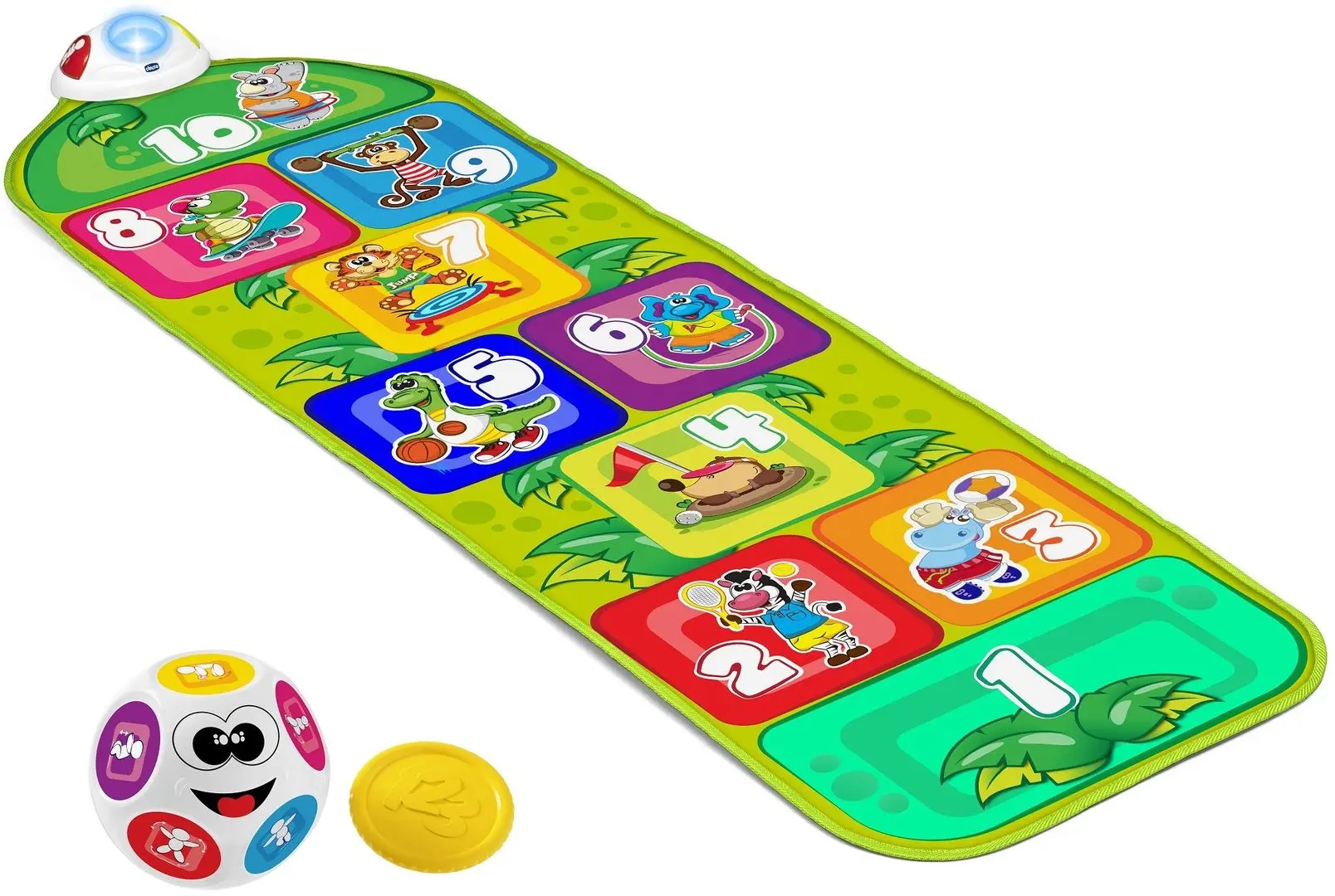 Covoras de joaca Chicco Jump & Fit 00009150000000 (Green)