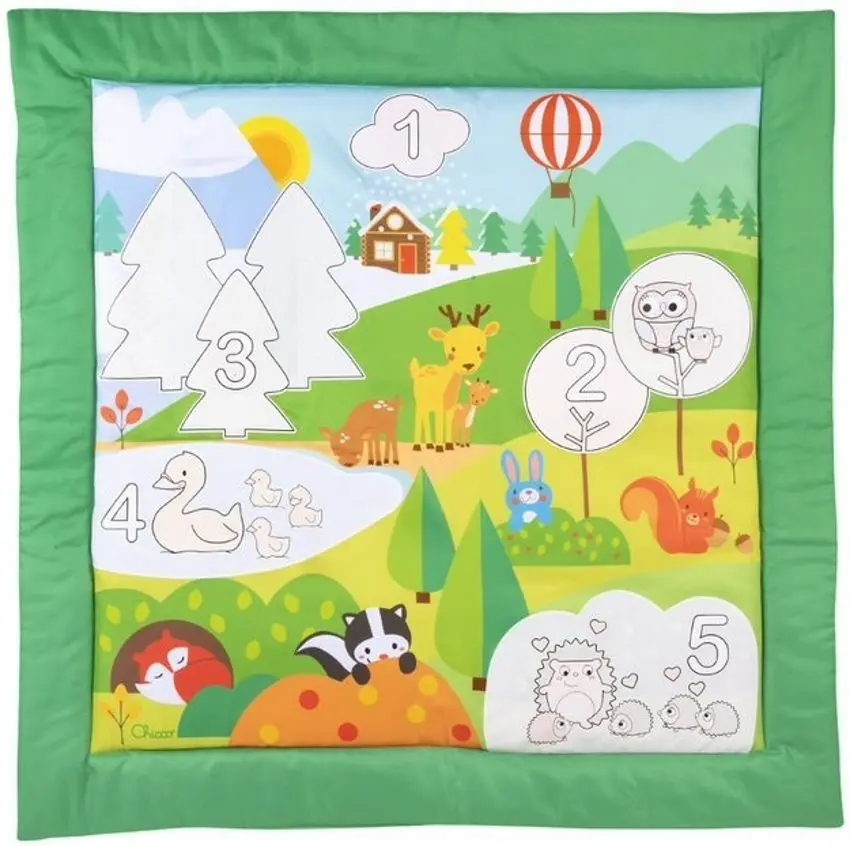 Covoras de joaca Chicco Numbers 138968 (Green)