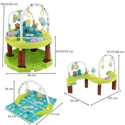 Centru de joaca Costway TM10012GN (Green) Thumb
