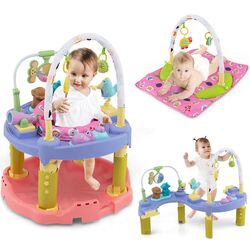 Centru de joaca Costway TM10012PI (Pink) Thumb