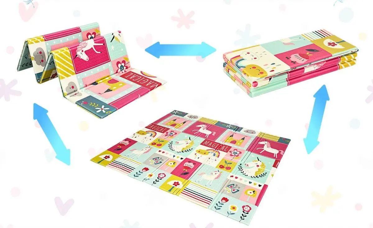 Covoras de joaca Costway BB5857 (Multicolor)