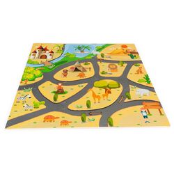 Covoras-puzzle Ecotoys Safari ECOEVA009 (Yellow/Black) Thumb