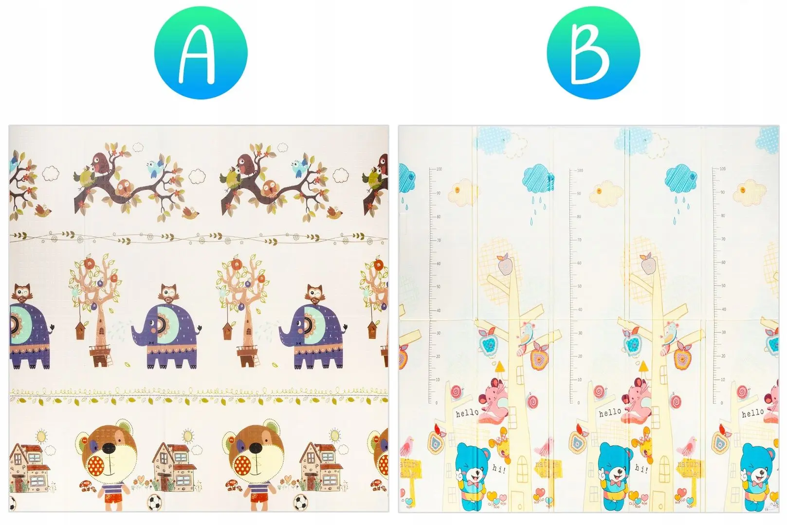 Covoras de joaca 2in1 Gotel V5C (Multicolor)