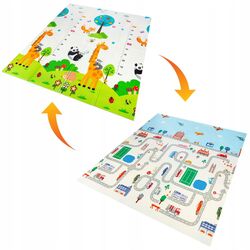 Covoras de joaca 2in1 Gotel V5C1 (White/Green) Thumb