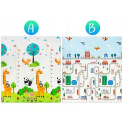 Covoras de joaca 2in1 Gotel V5C1 (White/Green) Thumb