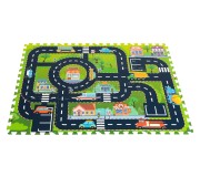 Covoras-puzzle iPlay 0121 (Green/Black)