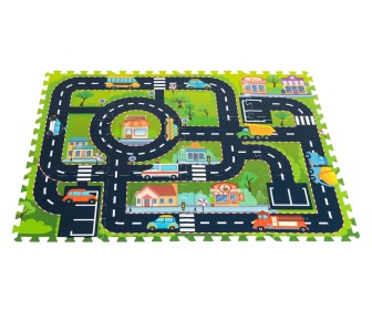 Covoras-puzzle iPlay 0121 (Green/Black)