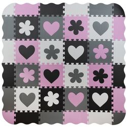 Covoras-puzzle Iso Trade P16134 (Black/Pink)