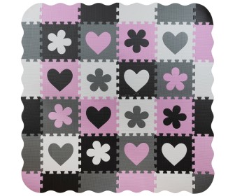 Covoras-puzzle Iso Trade P16134 (Black/Pink)