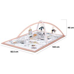 Covoras de joaca 3in1 KinderKraft Tippy (Beige/White) Thumb