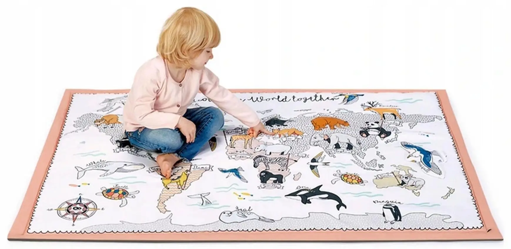 Covoras de joaca KinderKraft 3in1 Tippy KPTIPP00MUL0000 - 2