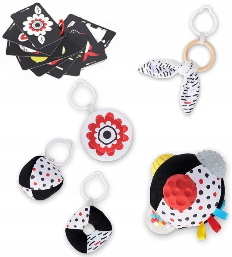Covoras de joaca KinderKraft 4Smart (White/Black) - 7