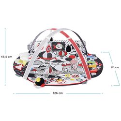 Covoras de joaca KinderKraft 4Smart (White/Black) Thumb