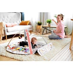 Covoras de joaca Kinderkraft Edumee (White) Thumb