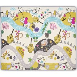 Covoras de joaca KinderKraft Matty (Grey/Yellow)