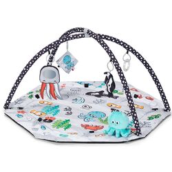 Covoras de joaca KinderKraft Sea Land (Black/White) Thumb