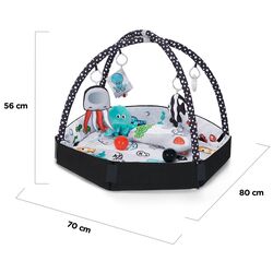 Covoras de joaca KinderKraft Sea Land (Black/White) Thumb
