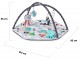 Covoras de joaca KinderKraft Sea Land (Black/White)