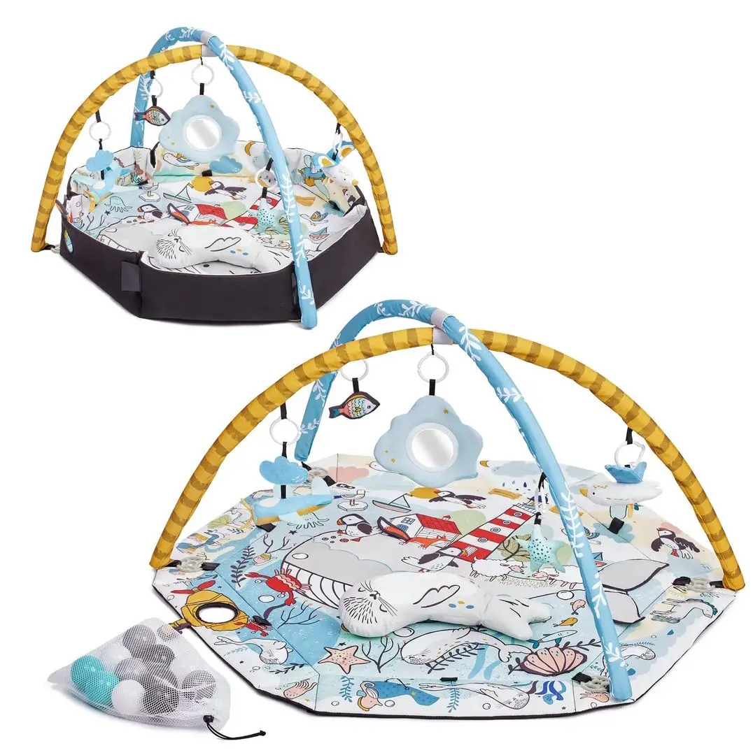 Covoras de joaca Kinderkraft Smartplay Sea (Multicolor) - 2