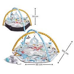 Covoras de joaca Kinderkraft Smartplay Sea (Multicolor) Thumb