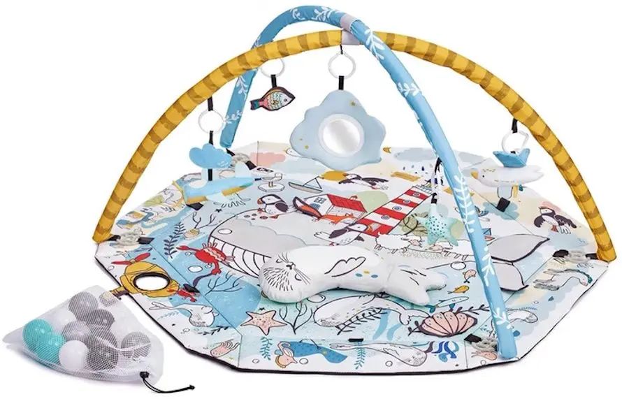 Covoras de joaca Kinderkraft Smartplay Sea (Multicolor)
